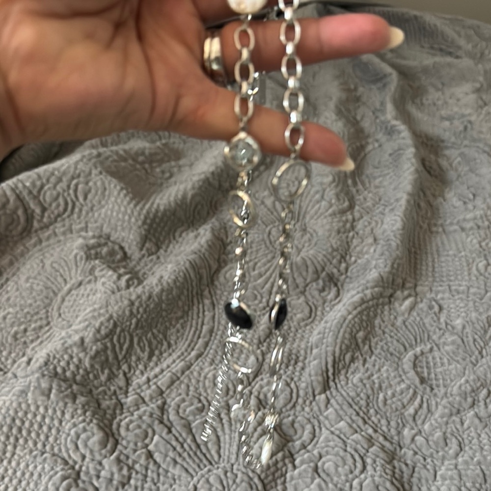 Elegant WHBM Silver Necklace